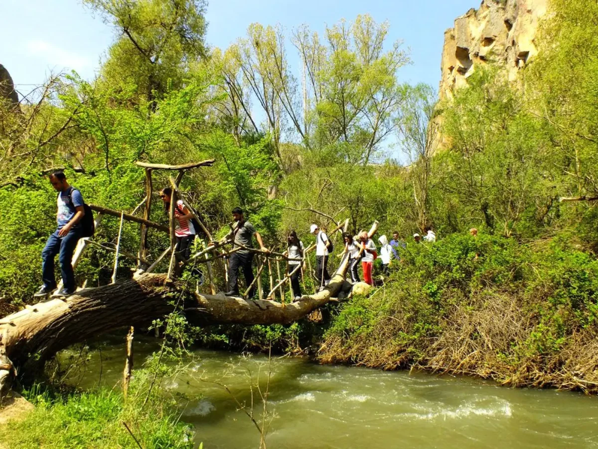 Ihlara Valley canyon on Cappadocia Green Tour