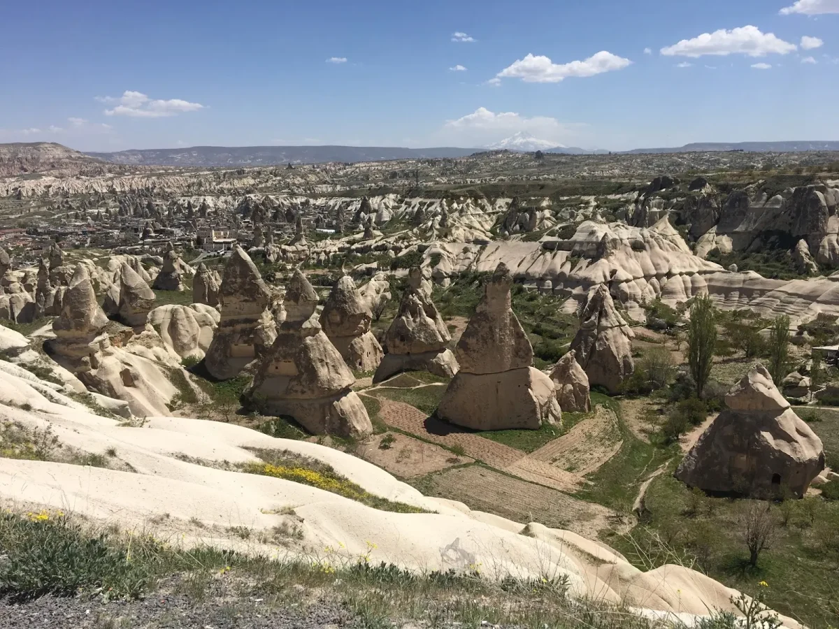 Goreme Panorama landscape on Cappadocia Green Tour