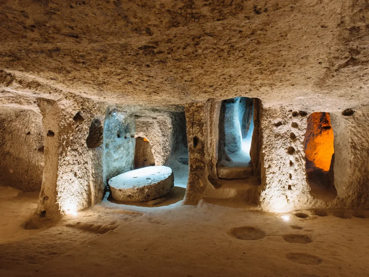 Cappadocia Green Tour underground city tunnels