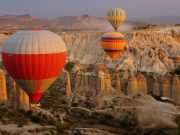 Private hot air balloon flight, Cappadocia fairy chimneys, exclusive balloon ride Turkey, luxury aerial tour, personalized Cappadocia experience