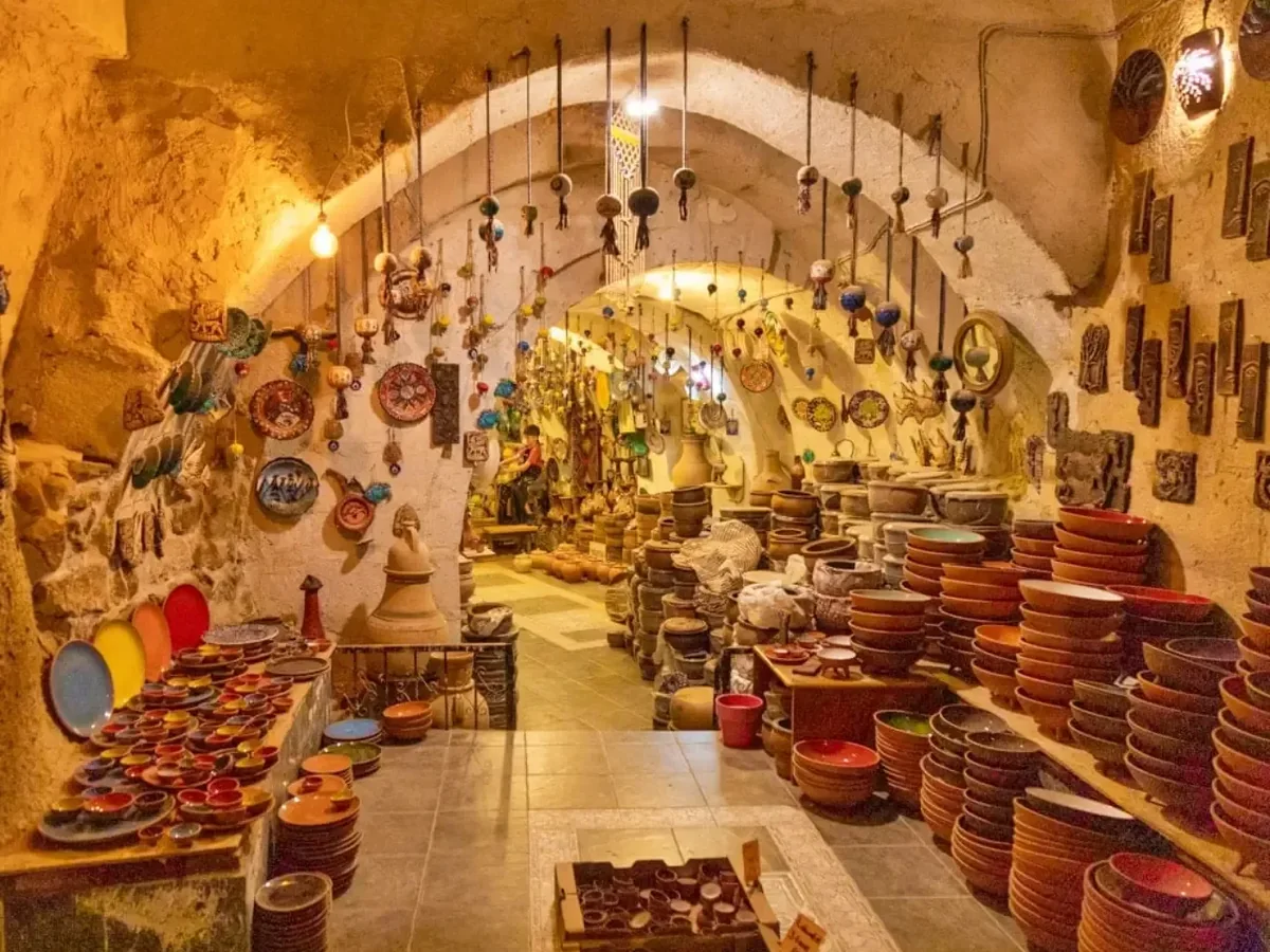 Pottery making demonstration in Avanos, Cappadocia