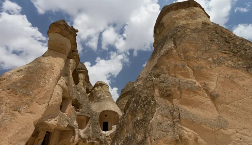 Pasabag Monks Valley fairy chimneys in Cappadocia