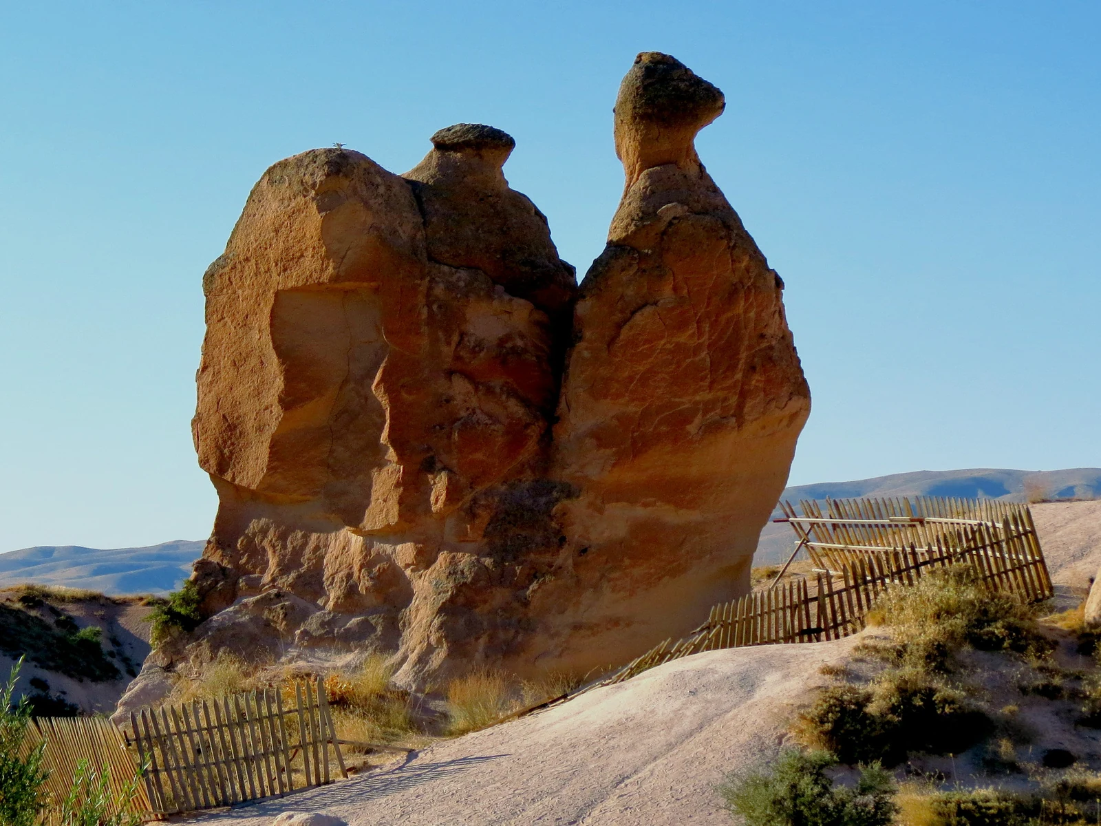 Camel-shaped rock in Devrent Valley, Cappadocia
