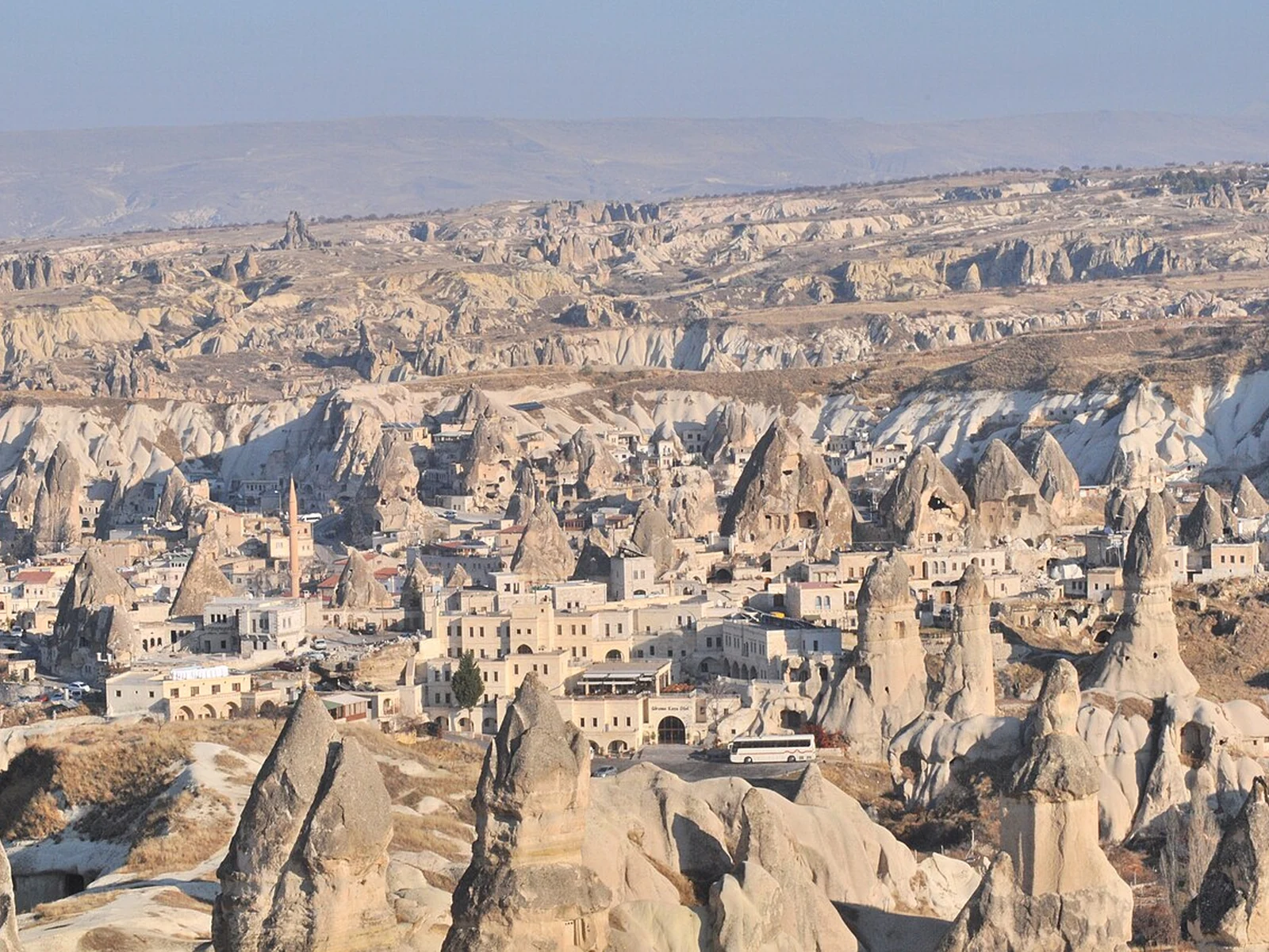 Goreme panorama viewpoint on the Cappadocia North and South Express tour
