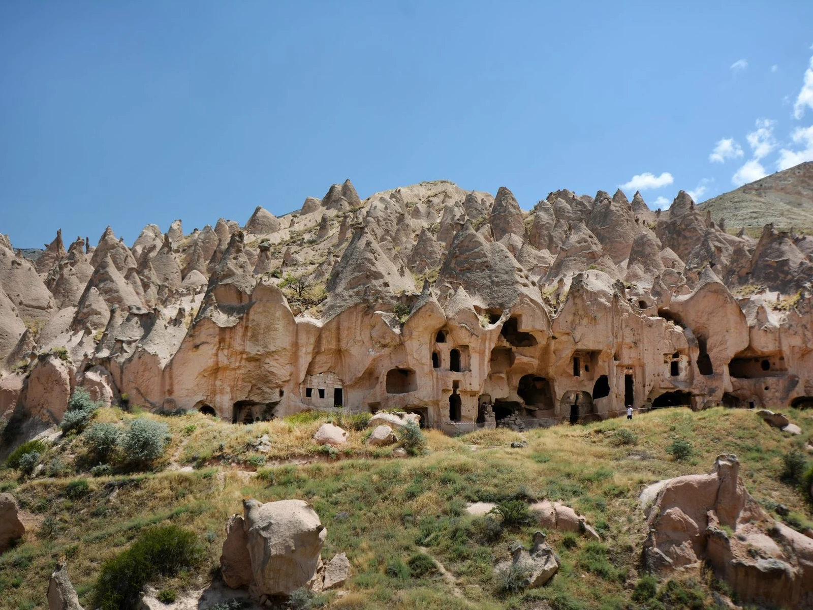 Zelve cave village on the Cappadocia North and South Express tour