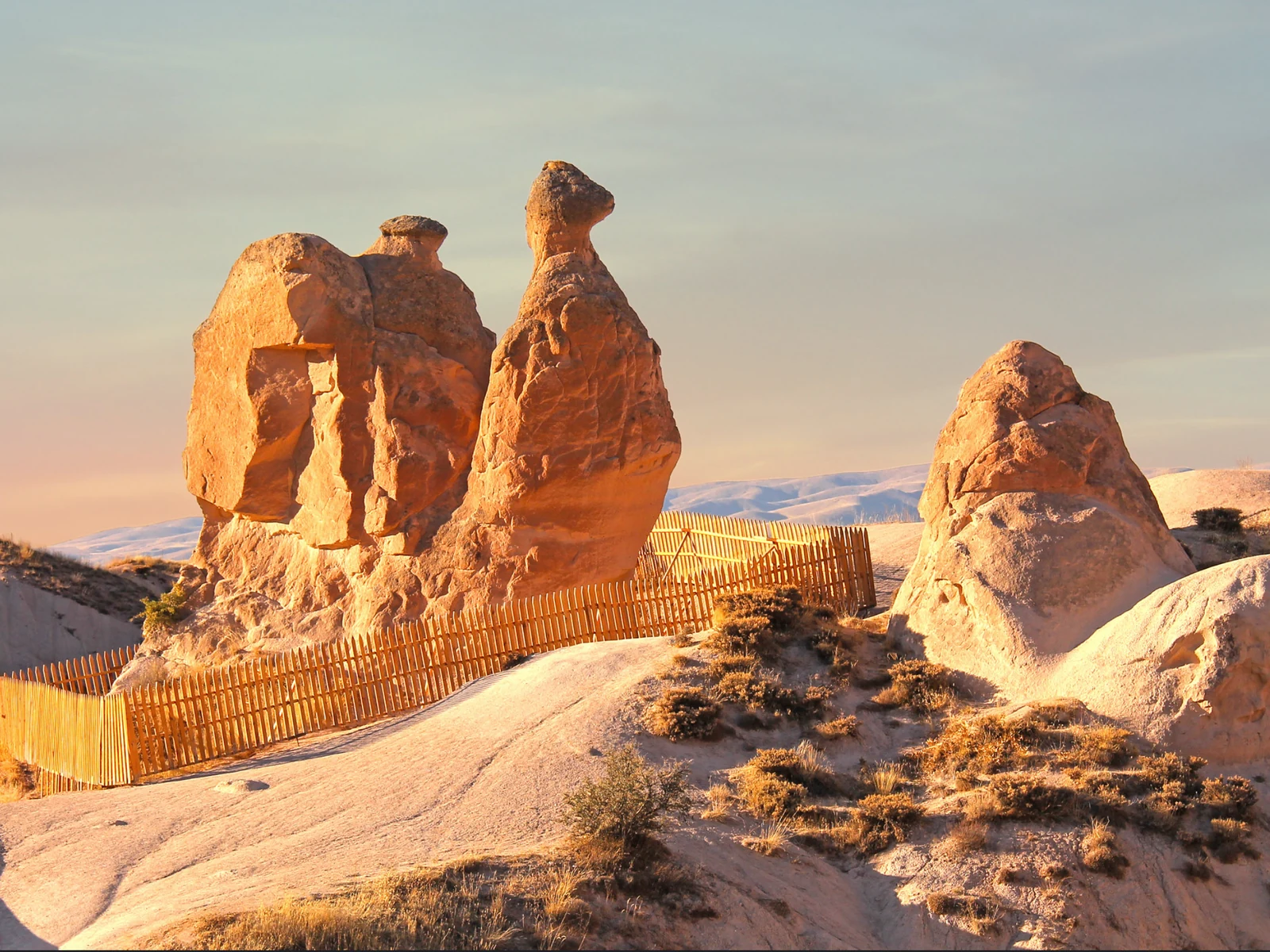 Camel-shaped rock formation in Devrent Valley, Cappadocia