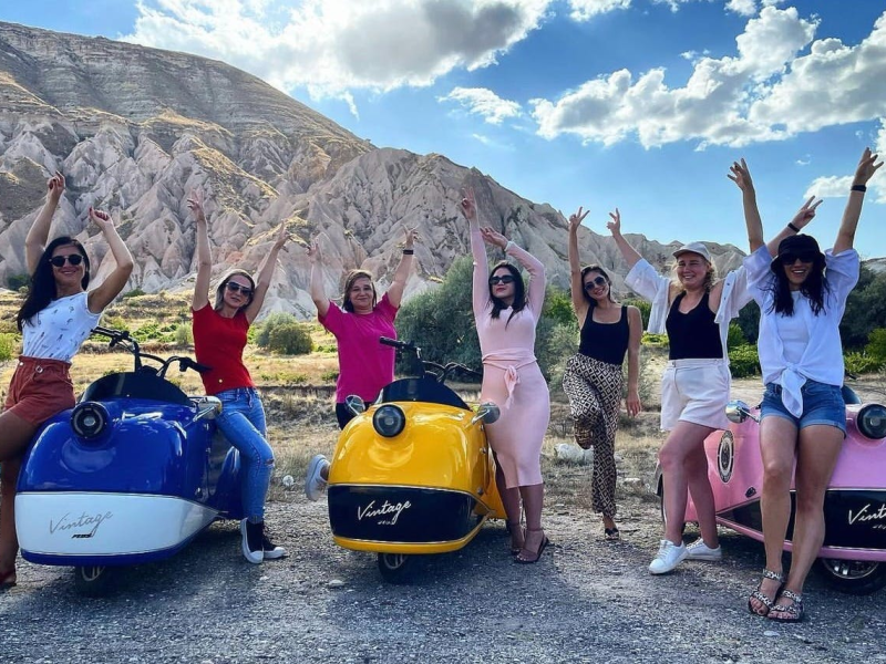 Cappadocia Sunset Vintage Trike Tour