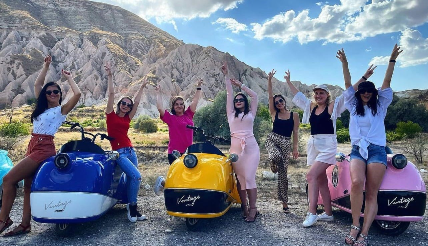 Cappadocia Sunset Vintage Trike Tour