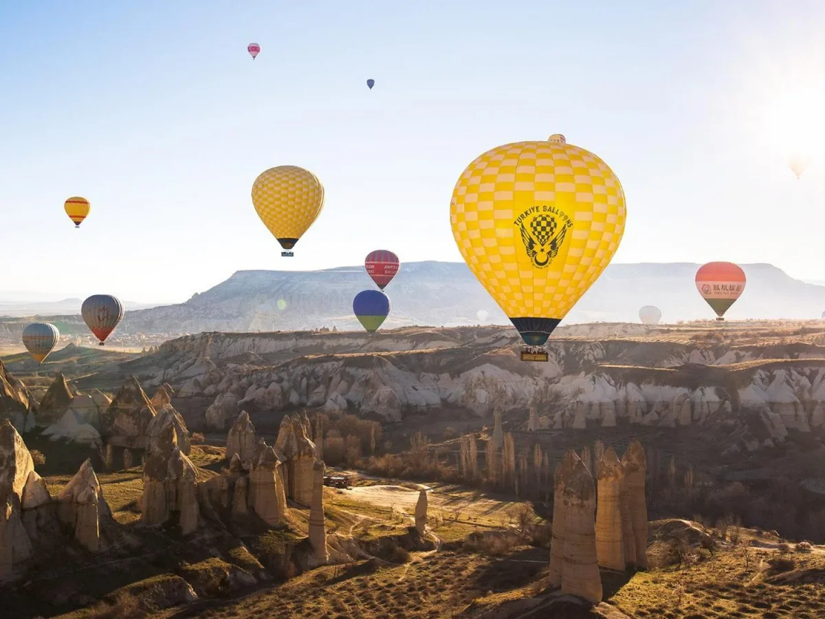 Luxury private hot air balloon flight in Cappadocia