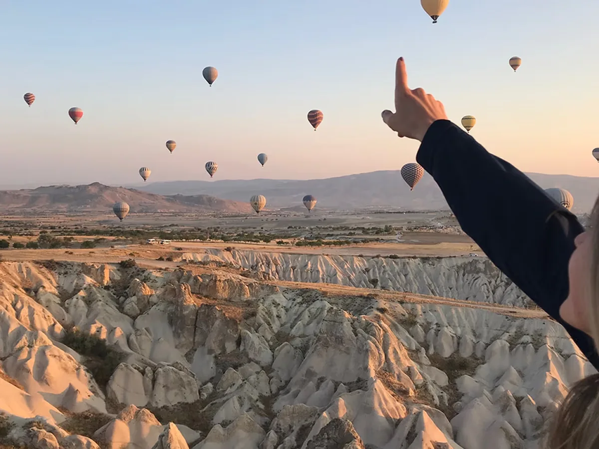 Private hot air balloon experience in Cappadocia